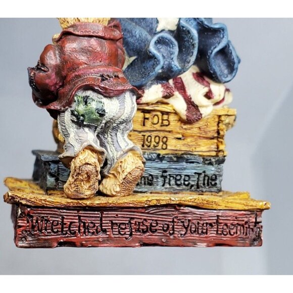 Boyds Bears & Friends The Bearstone Collection – Ms. Liberty Figurine - Picture 10 of 12